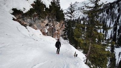 Abstieg nach Pederü