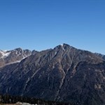 Blick auf das friedvolle Gaisjoch