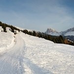Der Peitlerkofel und die Aferer Geisler ziehen die Wanderer in ihren Bann
