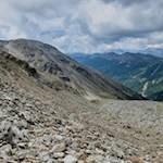 Nahe der Flaggerscharte