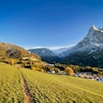 Von der St. Valentin Kirche führt die Wanderung nach Seis zurück