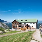 Die Schlüterhütte zählte einst zu den modernsten Schutzhütten der Dolomiten