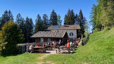 Die Leadner Alm ist ein beliebtes Wanderziel bei Vöran