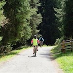 Diese Wanderung ist auch bei Radfahrern beliebt