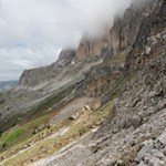 Am Fuße des Rosengarten zur Kölner Hütte
