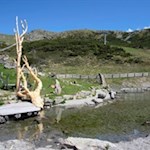 Wasserspiele bei der Pfnatschalm