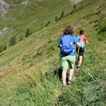 Durch die idyllischen Wiesen zu den Seebergseen