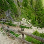 Auf dem Rückweg von der Gardenacia Hütte