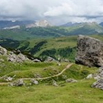 Auf dem Weg zur Franz Kostner Hütte