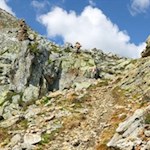 Kurz vor der Schalderer Scharte