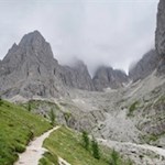 Auf dem Weg zur Langkofelhütte