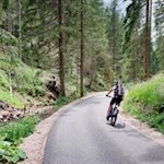 Der Weg zur Hagneralm erfreut sich auch bei Mountainbikern großer Beliebtheit