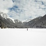 Winterwanderung am Antholzer See