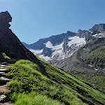 Im steten Anstieg in Richtung Birnlückenhütte