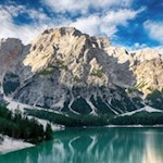 Pragser Wildsee mit dem imposanten Seekofel