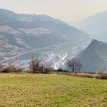 Ausblick auf Kloster Säben und Klausen