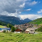 San Cassiano, the starting point of our hike