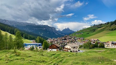 San Cassiano, the starting point of our hike