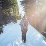 Winterwanderung im sonnigen Terenten
