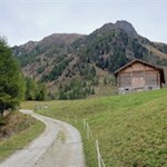 Der sanfte Anstieg in Richtung Bodenalm