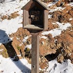 Kreuzwegstation am Wegesrand