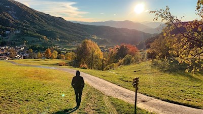 Herbstwanderung zur St. Valentin Kirche