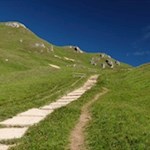 Aufstieg in Richtung Peitlerscharte