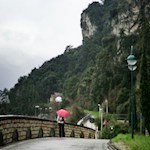 Südlich des Ponale Kraftwerks nimmt die alte Ponale Straße ihren Anfang