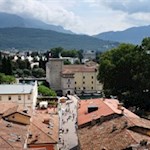 Die Rocca di Riva, eine Wasserburg im Norden des Gardasees