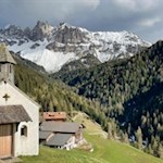 Bei der Antoniuskapelle in Hinterafers endet der Panoramaweg