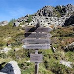 Wegweiser zur Fane Alm