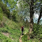 Im steten Anstieg nach Meransen