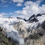 Vor beeindruckender Gletscherkulisse auf den Ahrner Kopf