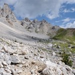 Aufstieg zur Latemarhütte