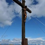 Gipfelkreuz auf der Kassianspitze