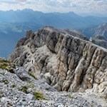 Ausblick vom Lagazuoi