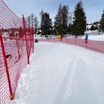 Die Rodelbahn Karerpass verläuft parallel zur Skipiste