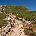 Im steten Anstieg auf den Schlern