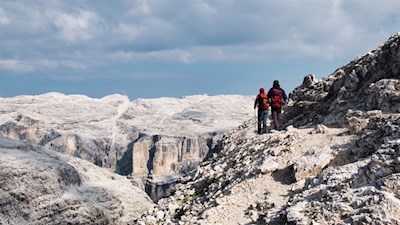 Im sagenumwobenen Felsenreich des Sellaplateaus