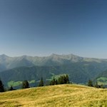 Unser Blick schweift über die Ratschinger Bergwelt
