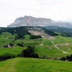 Blick auf den gegenüberliegenden Heiligkreuzkofel