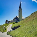 Die gotische Kirche St. Nikolaus in Durnholz