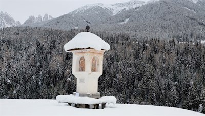 Der Pestbildstock erinnert an das Pestjahr 1636