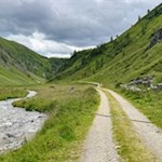 Rückweg nach Dun entlang des Eisbruggbaches