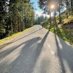 Vom Sessellift Palmschoß folgt man kurz der Straße nach oben