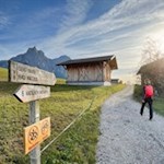 Wandern von Kastelruth zur St. Valentin Kirche