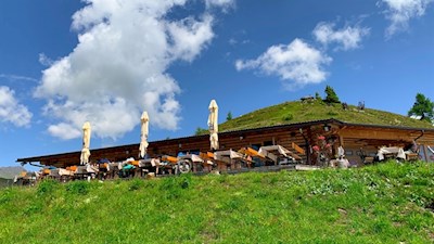 Die Nesselhütte am Fuße des Großen Gitsch erfreut sich großer Beliebtheit