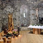 Im Inneren der Wallfahrtskirche