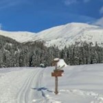 Durch das tiefverschneite Sextner Hochmoos zur Nemes Alm