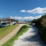 Bei der Bergstation zweigt der Weg Nr. 24 auf den Rosskopf ab
